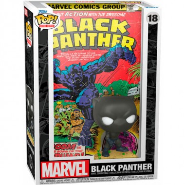 FIGURA POP COMIC COVER MARVEL BLACK PANTHER