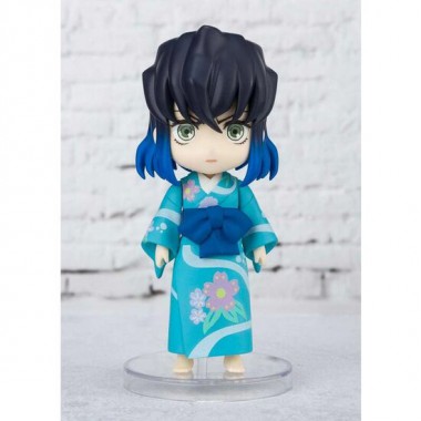 BLISTER 3 FIGURAS FIGUARTS MINI ENTERTAINMET DISTRICT DEMON SLAYER KIMETSU NO YAIBA 9CM