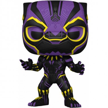 SET FIGURA POP & TEE MARVEL WAKANDA FOREVER BLACK PANTHER EXCLUSIVE