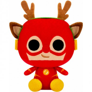 PELUCHE FLASH HOLIDAY DC COMICS 10CM