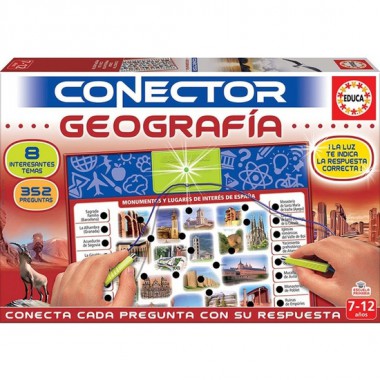 CONECTOR GEOGRAFÍA 7-12 AÑOS