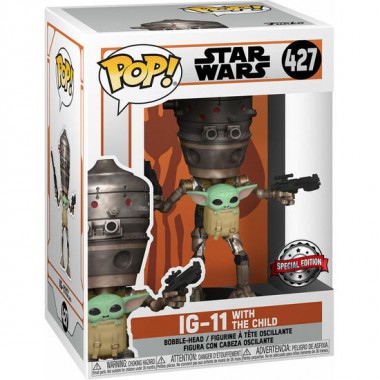 SET FIGURA POP & TEE STAR WARS IG-11 WITH THE CHILD EXCLUSIVE